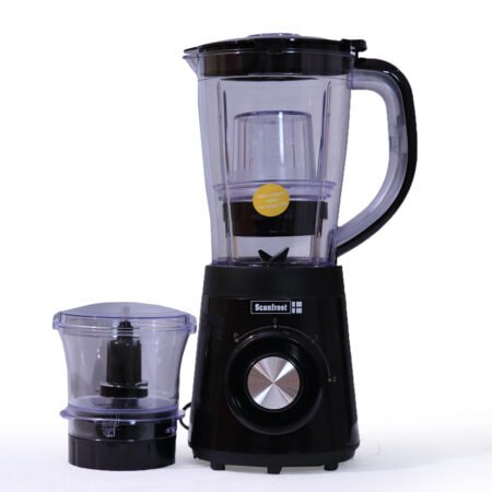 Model Sfkab4112 15 Lt glass jar SS body 2 speed with pulse Blue LED light on knob control15ltrs electric blender black color