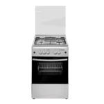 Maxi 4 burner gas cooker 50x50 IGL Inox silver cooker