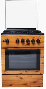 Maxi 6060 3+1 Burner Gas Cooker IGL Wood TR