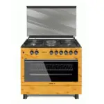 MAXI Gas Cooker Style 60  90 4+2   Wood