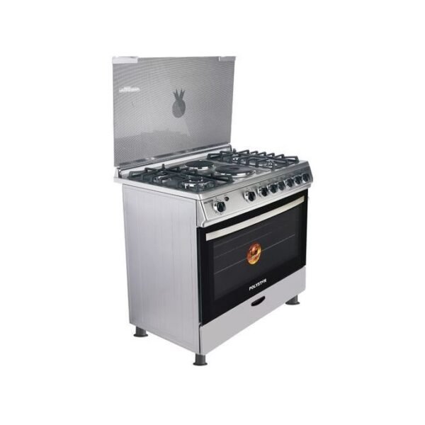Polystar 4 Gas + 2 Hot Plate Gas Cooker PVFS-90G2