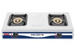 Polystar 2 Burner Table Top Gas Cooker PV-KGRGD057