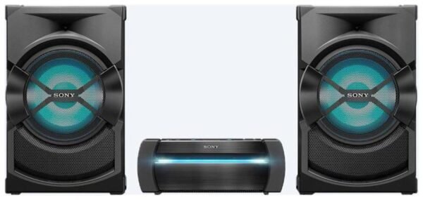 Sony SHAKE-X30D Three Box High Power Audio System, Party Speaker with Lighting