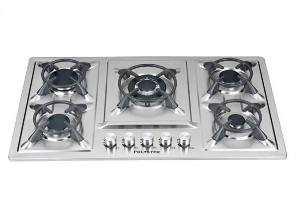 Polystar 5 burner in-built Gas hub - PV-HBS5816