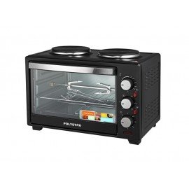 Polystar 25 Ltrs Toaster oven with 2 Hot plates -PV-V25B