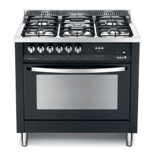 Scanfrost PNG96G2G   90X60 CMS PEARL BLACK 5 BURNERS SEMI PROFESSIONAL COOKER