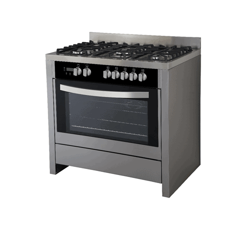 Scanfrost Gas Cooker SFC9500EE 90 × 60 CMS 5 Gas Burners