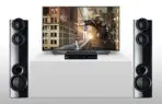 LG AUD 675 LHD 42 ChBluetooth DVD Home Theatre System Sound Tower