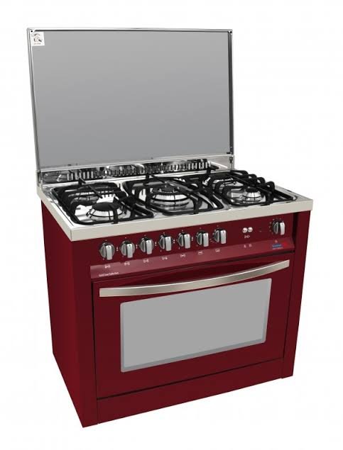 SCANFROST GAS COOKER 5 burner semi professional cooker PRG96G2G