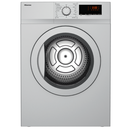 hisense quality washing machine and dryer silver clour