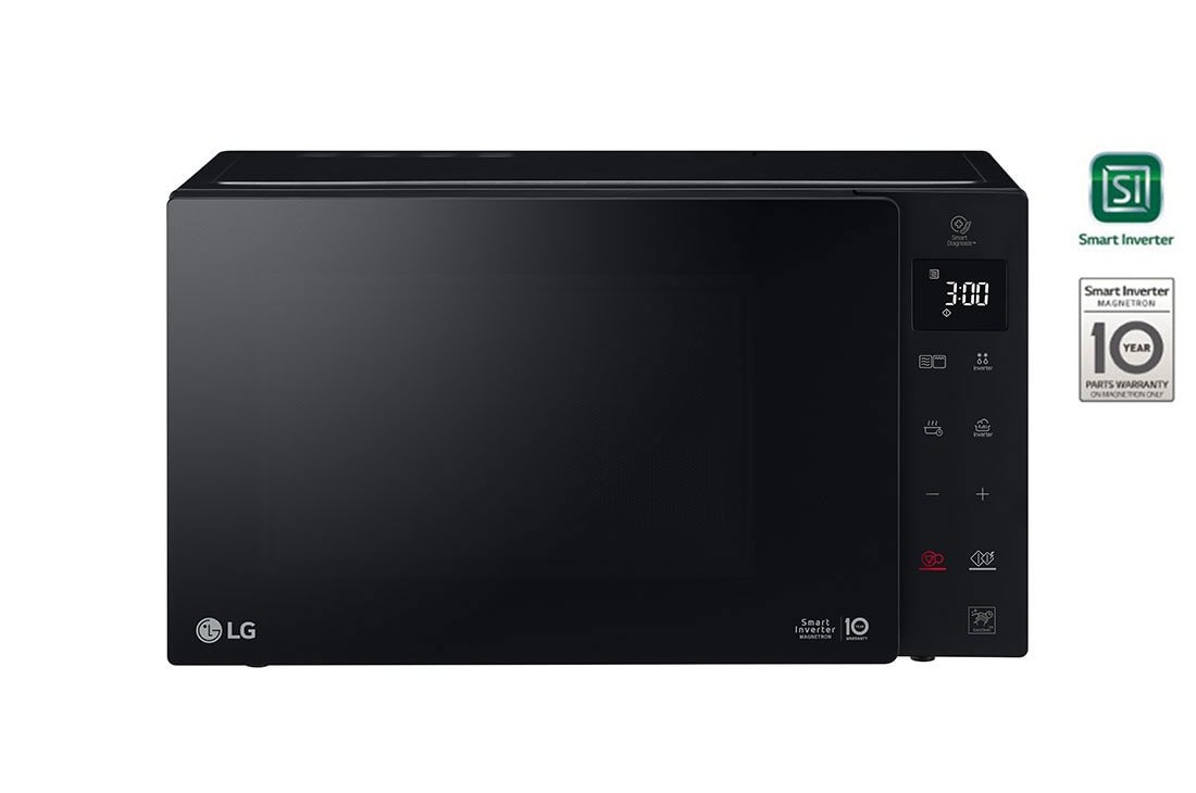 LG 25L Inverter Microwave Black MS2535GIS