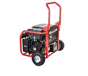 firman 7.6kva generator, electric/recoil starting system, wheels and handles to aid easy movements, 28ltrs fuel capacity tank