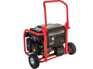 Sumec Firman 67KVA Generator ECO8990ES key starter gasoline generator aided with two wheels 100 pure copper wire red frame