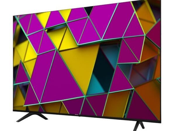side view of hisense 50 inch television smart TV