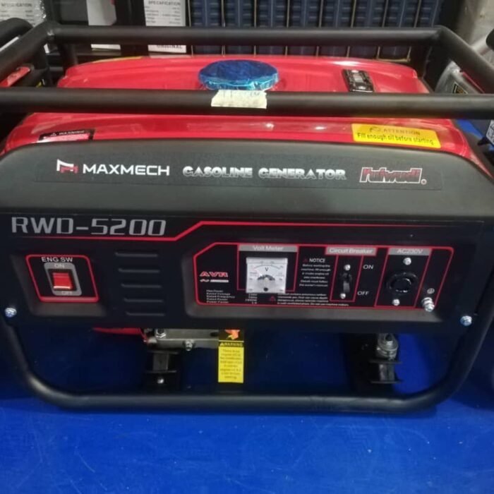 Maxmech 3KVA Generator RWD5200