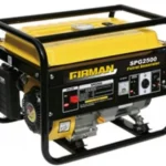 Sumec firman spg2500 gasoline generator 100 copper coil single phase manual start generator yellow tank black frame