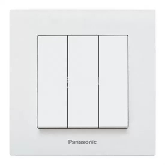 Panasonic 3 Gang Switch WDBA5032