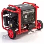 Sumec Firman 72KVA Generator ECO8990ES key starter gasoline generator aided with two wheels 100 pure copper wire red frame