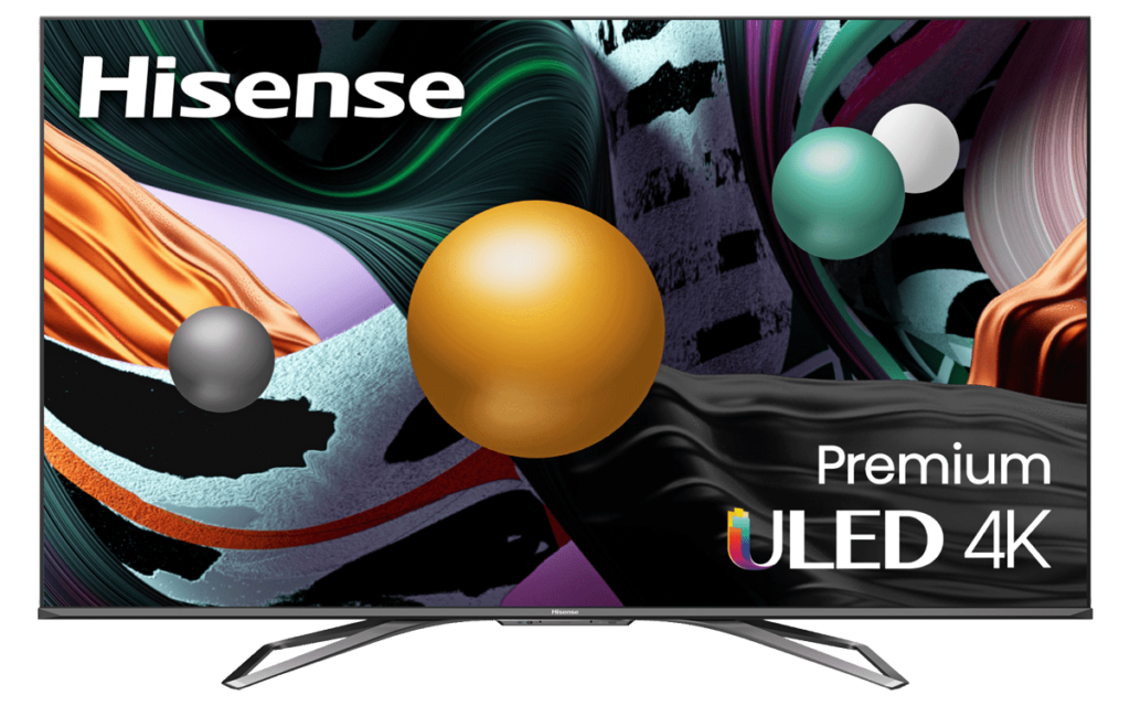 Hisense 55 inches ULED 4K Smart TV with Free Wall Bracket 55U8G