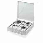 3gas + 1electric cooker white