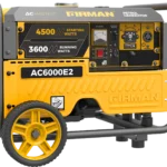 AC Output   250V 30A 4500W max  3600W rated DC Output   NONE Phase No   Single Phase 4 stroke single cylinder OHV air cooled Alternator   Brushself exciting synchronous2 pole100 Copper Enamelled Wire Silicon Steel Strip Starting System   RecoilElectric