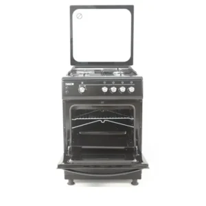 Scanfrost 4 Gas Cooker 60x60cm Gas Oven is open 3Gas Burners + 1 Hot Plate
