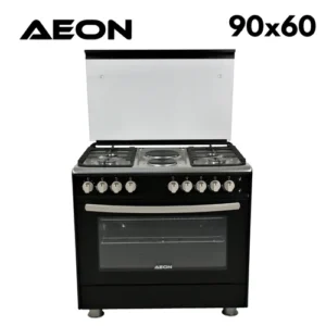 Aeon Gas Cooker 90x60 black