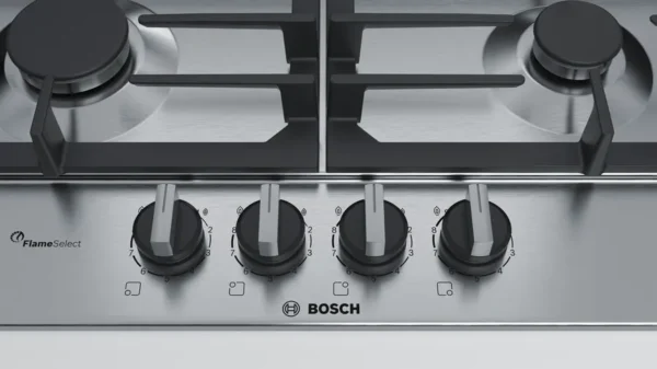 Bosch 60cm Stainless Steel Gas Hob PCP6A5B90