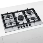 Bosch 70cm Steel Gas Hob PCQ7A5B90