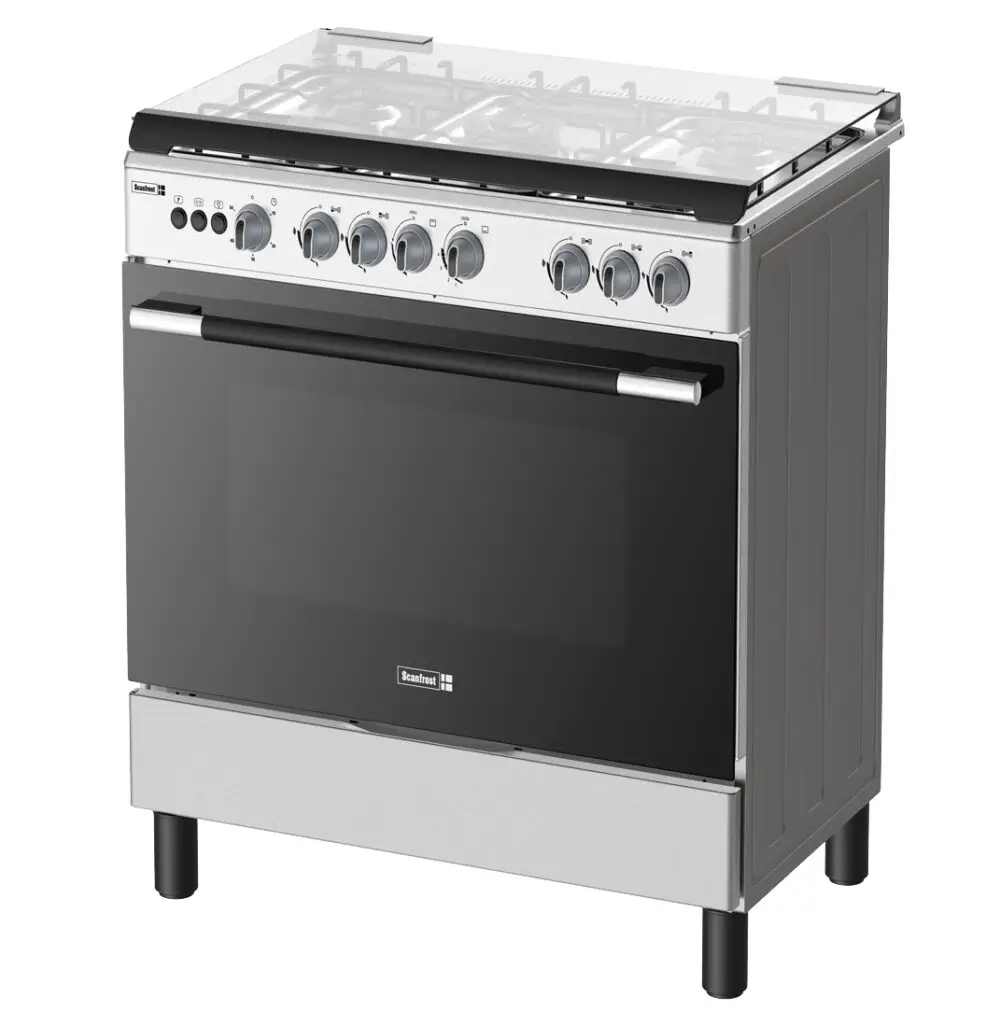 Scanfrost 90×60 5 Burner Gas Cooker SFC9500SS