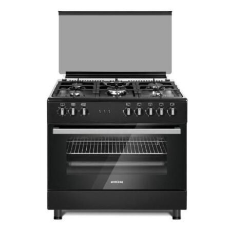 BRUHM 9060 4G2E GAS COOKER BGC 9642S BLACK
