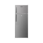 Bruhm 205L Double Door Refrigerator BFD210MD INOX | Mitos Shoppers Bruhm 205L Double Door Refrigerator BFD 210MD INOX