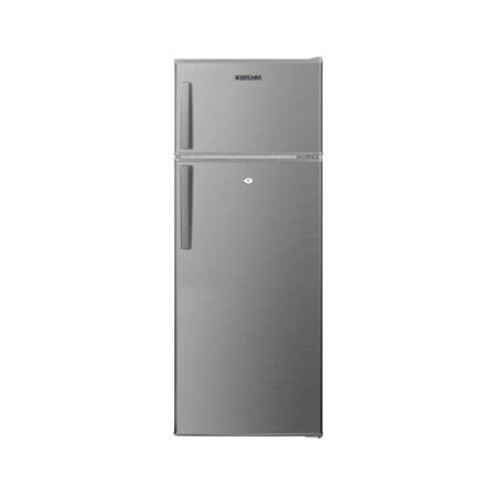 Bruhm 205L Double Door Refrigerator BFD-210MD INOX