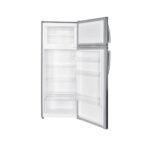 Bruhm 205L Double Door Refrigerator BFD210MD INOX inside view | Mitos Shoppers Bruhm 205L Double Door Refrigerator BFD 210MD INOX inside view