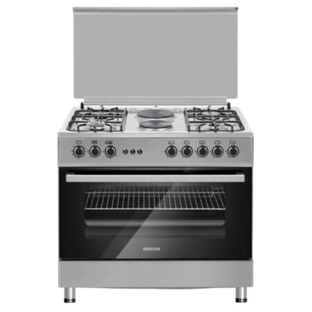 Bruhm 90by60 4G2E Gas Cooker Black BGC 9642GS