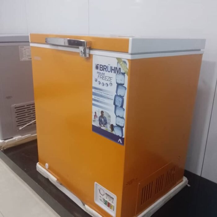 Bruhm 150L Orange Chest Freezer BCS 150MB