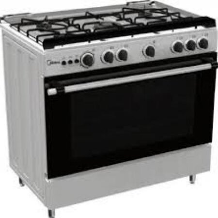 Midea Inox Gas Cooker 36LMG5G028 I5 Gas
