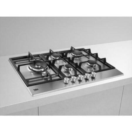 Beko 60cm Built-in Hob 4Gas+1 HQAW75225SX