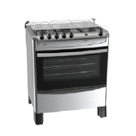 Scanfrost stainless 5 burner gas cooker Fast Cook CK7500S