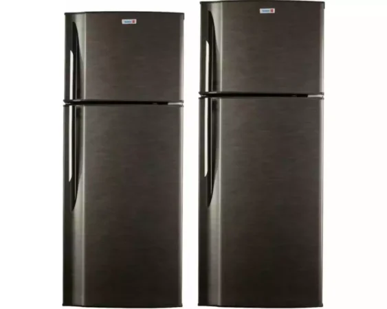 Scanfrost 375l Frost Free Black Refrigerator SFR375