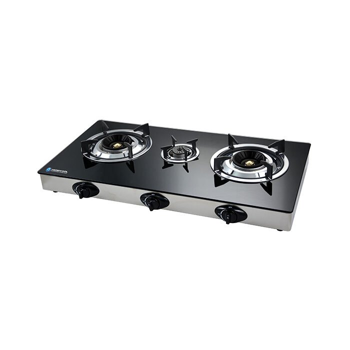 Thermocool 3Hob Glass Table Cooker TGC 3GA