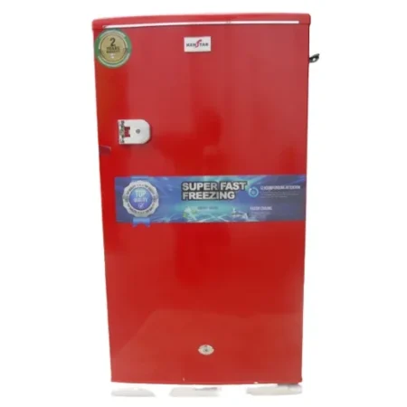 Kenstar 90L Energy Saving Red Fridge KSR 125R