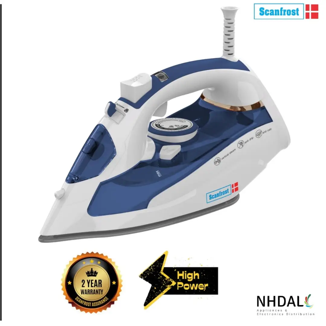 Scanfrost 2800W Steam Iron SFSI 2800W | Mitos Shoppers Scanfrost 2800W Steam Iron SFSI 2800W