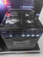 Sanfrost 4 burner gas cooker sk6302B black gas cooker | Mitos Shoppers black scanfrost 4 burner gas cooker ck6302B black gas cooker for kitchen