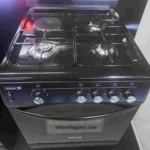black scanfrost 4 burner gas cooker ck6302B black gas cooker for kitchen