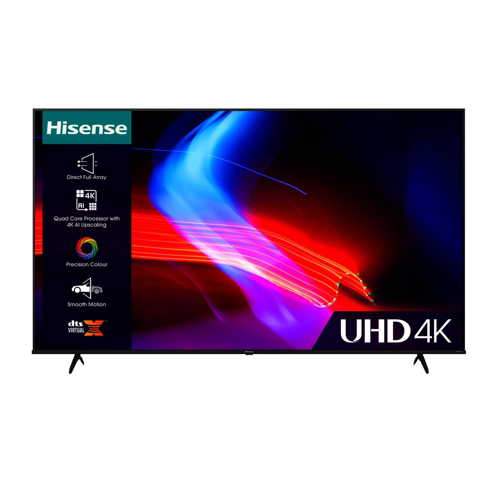 Hisense 58" 4K Smart UHD TV A6K