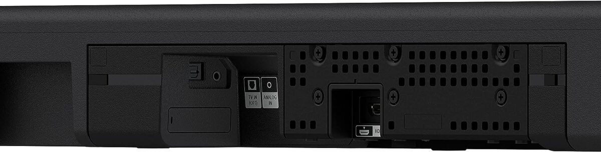 Sony sound bar back view