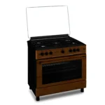 Maxi 6090 5 Burner Gas Cooker INOX