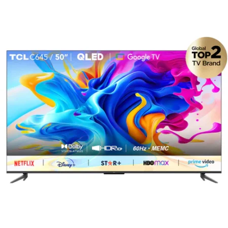 TCL 50 Qled 4K Google TV 50C645