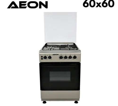 Aeon 60*60 3Gas +1Electric Burner FG6312GBZU (SILVER)